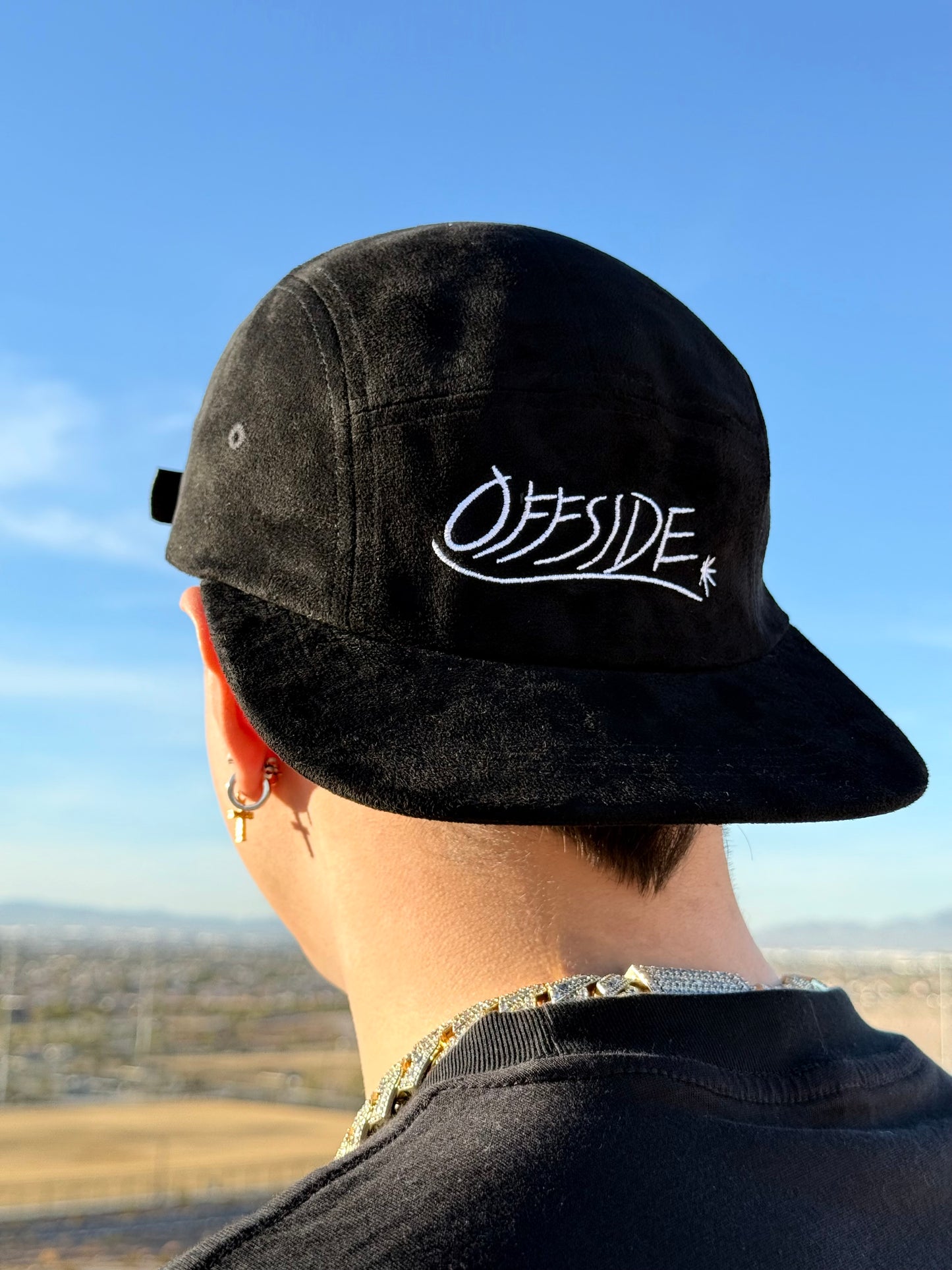 Suede Camper Cap